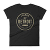 Women's I Bleed Detroit - Gold City