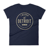 Women's I Bleed Detroit - Gold City