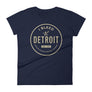 Women's I Bleed Detroit - Gold City