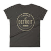 Women's I Bleed Detroit - Gold City