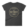 Women's I Bleed Detroit - Gold City