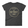 Women's I Bleed Detroit - Gold City