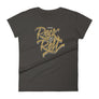 Women's I Bleed Rock & Roll - Certified Gold